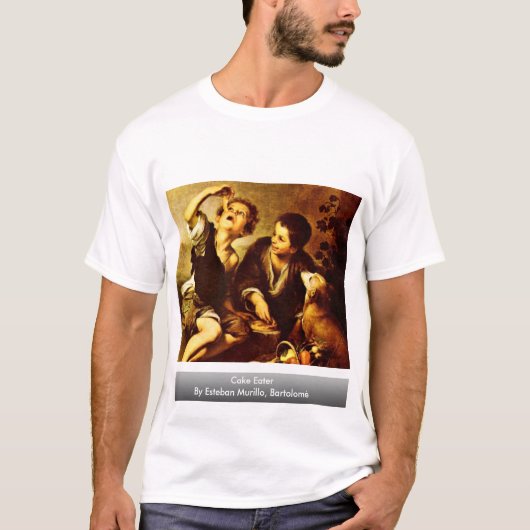Cake Eater van Esteban Murillo, Bartolomé T-shirt (Voorkant)