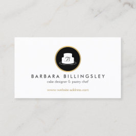 Cake Embleem Logo Bakkerij II Visitekaartje