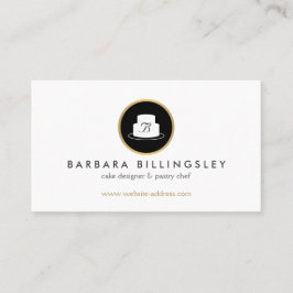  Cake Embleem Logo Bakkerij II Visitekaartje