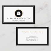  Cake Embleem Logo Bakkerij III Visitekaartje (Voorkant / Achterkant)