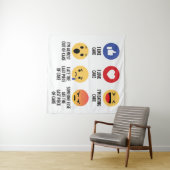 Cake Emojis Wandkleed (In Situ (horizontaal))