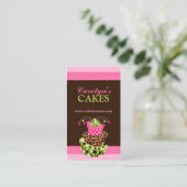 Cake en Damask Bakkerij Visitekaartje (Staand voorkant)