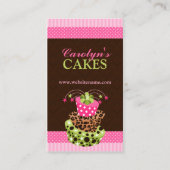 Cake en Damask Bakkerij Visitekaartje (Voorkant)