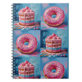 Cake en Donut Notitieboek (Voorkant)