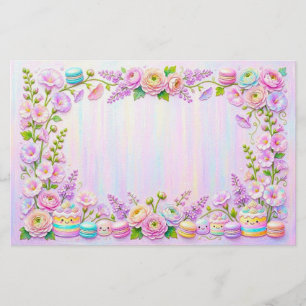 Cake en Macaron Briefpapier