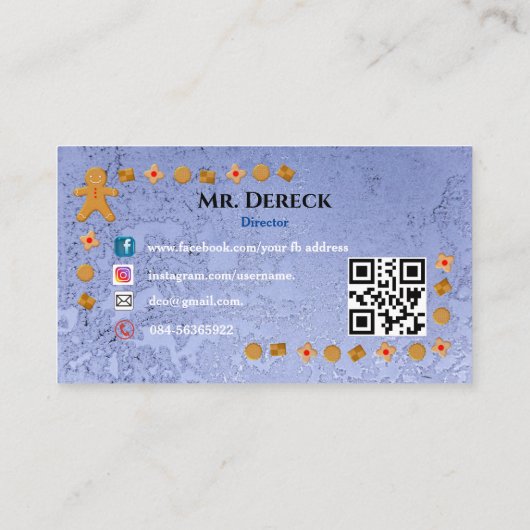 Cake-fabriek Visitekaartje (Achterkant)