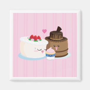 Cake Family Magneet