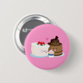 Cake Family Ronde Button 5,7 Cm (Voorkant /achterkant)