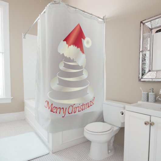 Cake for Santa Douchegordijn (In situ)