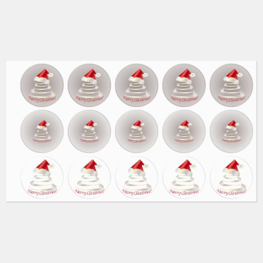 Cake for Santa Labels (Vel)