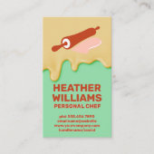 Cake Frosting | Rollenpin-Logo Visitekaartje (Voorkant)