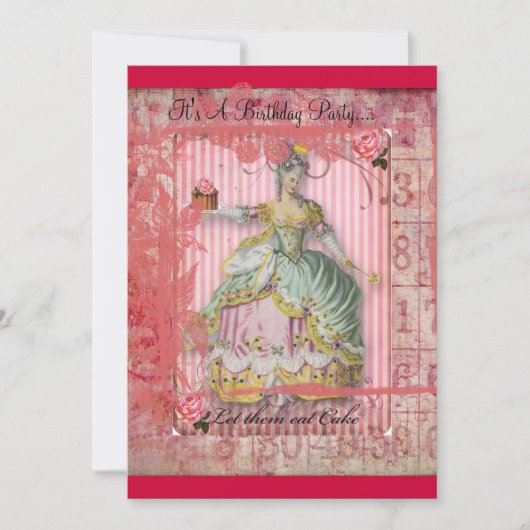 Cake Frothday-uitnodiging Kaart (Voorkant)