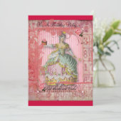 Cake Frothday-uitnodiging Kaart (Staand voorkant)