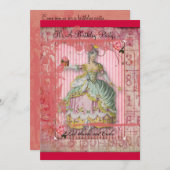 Cake Frothday-uitnodiging Kaart (Voorkant / Achterkant)