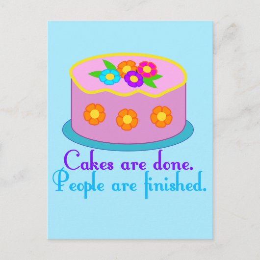 Cake Grammar Briefkaart (Voorkant)