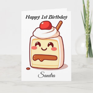 Cake Happy Birthday Kaart