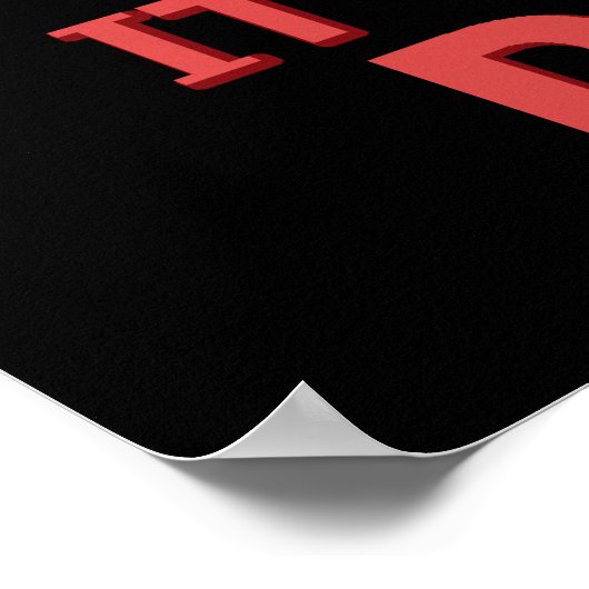 Cake, het is wat er is voor DInner Poster (Hoek)