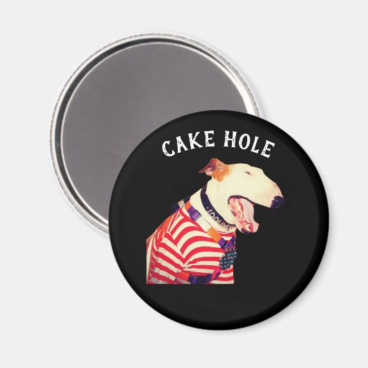 CAKE HOLE, MAGNET (Voorkant / Achterkant)