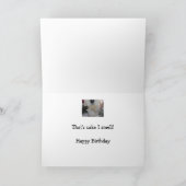 Cake I Smell Fun Custom Cute Goldendole pup Kaart (Binnen)