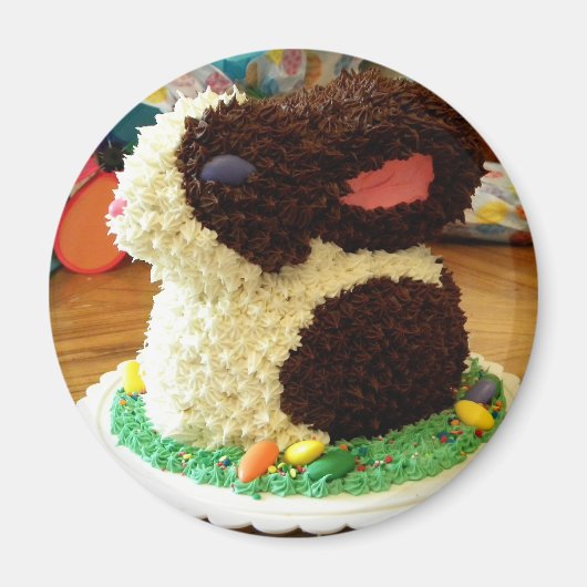 Cake II van het konijntje Magneet (Voorkant)
