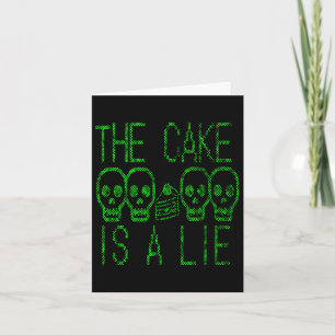 Cake is een soort videospel, grafisch gamer en mem kaart
