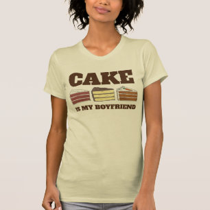 Cake is mijn vriend Carrot Yellow Red Velvet T-shirt