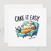 Cake It Easy - Ontspannende taart (Voorkant / Achterkant)