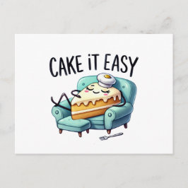 Cake It Easy - Ontspannende taart Briefkaart