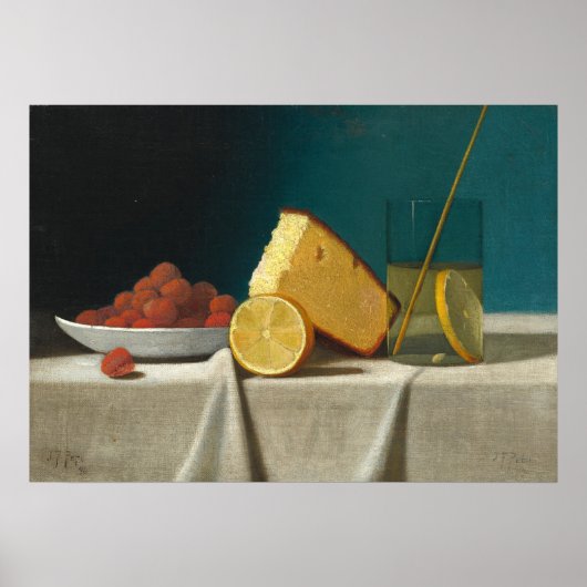 Cake - John Frederick Peto Fine Art Poster (Voorkant)