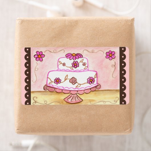 Cake keukenlabel etiket (Insitu)
