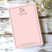 Cake Logo bakkerij Bedrijf Post-it® Notes