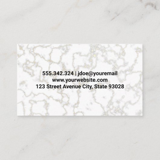 Cake Logo | Bakkersingrediënten Visitekaartje (Achterkant)