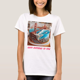 Cake Logo ontwerp voor t-shirts