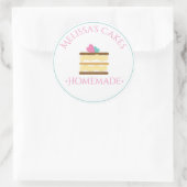 Cake Logo Stickers Thuis Bakkerij Taartpunt (Tas)