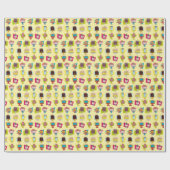 Cake Love: Gellow Cadeaupapier (Vlak)