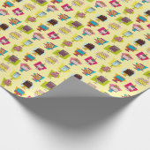 Cake Love: Gellow Cadeaupapier (Hoek)