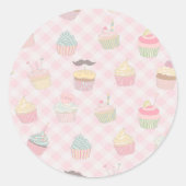 Cake Love Ronde Sticker (Voorkant)