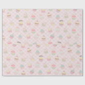 Cake Love Wrapping Paper Cadeaupapier (Vlak)