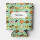 Cake Lover Delicious Cakes & Pastries Patroon Blikjeskoeler (Voorkant)