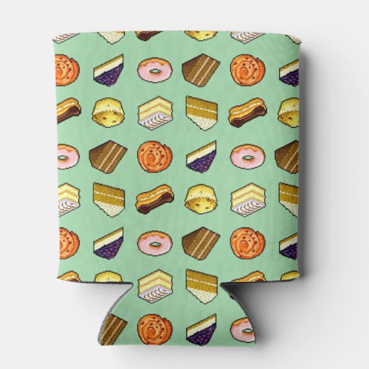 Cake Lover Delicious Cakes & Pastries Patroon Blikjeskoeler (Achterkant)