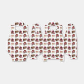 Cake Lovers Delicious Desserts Pattern Bedankdoosjes (Uitgevouwen)