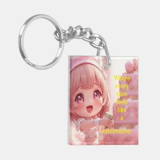 Cake Maker Sleutelhanger (Voorkant Links)