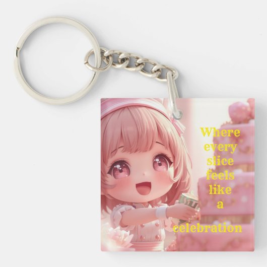 Cake Maker Sleutelhanger (Voorkant)