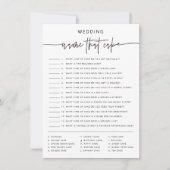 Cake Match Vrijgezellenfeest Spelletjes Party Acti Kaart (Voorkant)