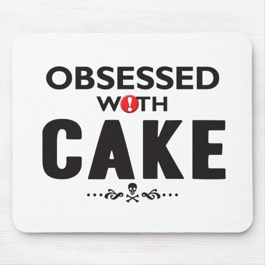 Cake Obsoned Muismat (Voorkant)