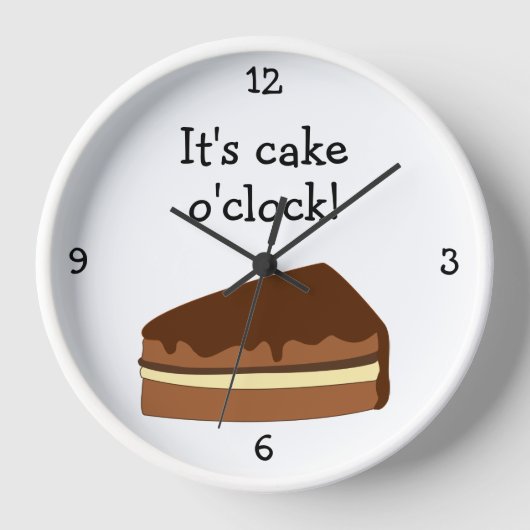 Cake O'Clock leuke food grafisch (Voorkant)