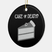 Cake of Death? Keramisch Ornament (Links)