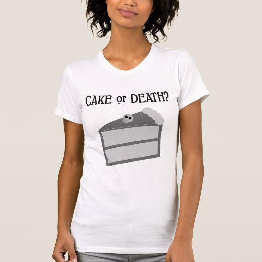 Cake of Death? T-shirt (Voorkant)