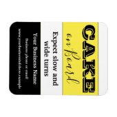 Cake on board Car Magnet Magneet (Horizontaal)