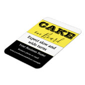 Cake on board Car Magnet Magneet (Linkerzijde)